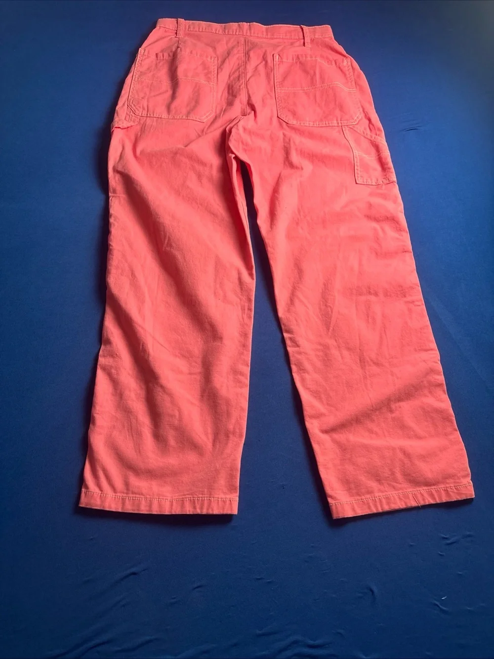 Old Navy Girls Vibrant Pink Cargo Pants Size 16 Plus Adjustable Waist NWT